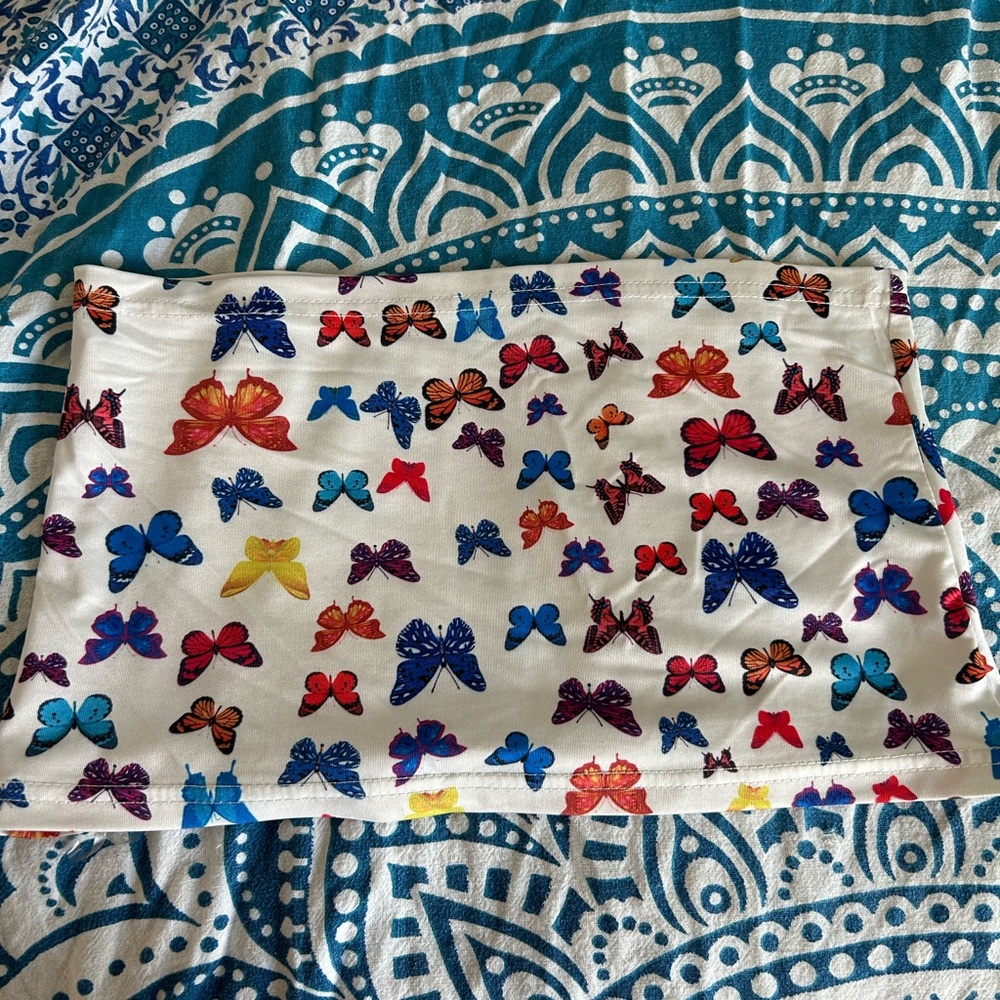 BUTTERFLY TUBE TOP